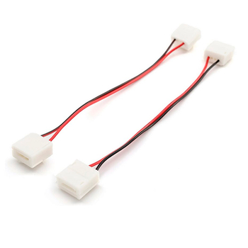 Комплект коннекторов Apeyron Electrics 09-14 (2 клипсы с проводами) для одноцветной светодиодной ленты 12В 10мм IP65 - Светильники - Cветодиодные ленты - . Магазин оборудования для автономного и резервного электропитания Ekosolar.ru в Саратове