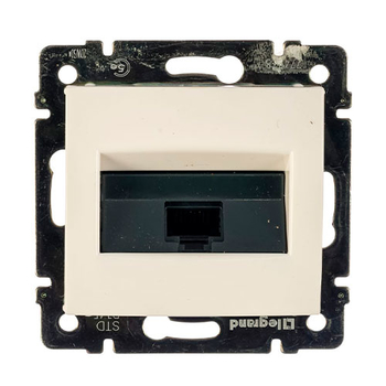 Информационная розетка Legrand Valene RJ45 UTP 5 кат 1 выход б/з белая - Электрика, НВА - Выключатели и розетки - Розетки - . Магазин оборудования для автономного и резервного электропитания Ekosolar.ru в Саратове