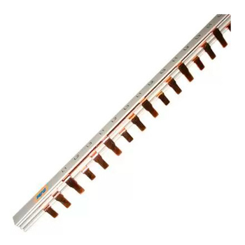 Шина соединительная PIN 3-фазная 63А (1м) Энергия, 5 шт - Электрика, НВА - Щитки и аксессуары для монтажа - Шины нулевые - . Магазин оборудования для автономного и резервного электропитания Ekosolar.ru в Саратове