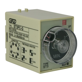 Реле времени 220V ST3PC-G (4-24h) Энергия - Электрика, НВА - Реле, автоматизация и управление - Реле времени - . Магазин оборудования для автономного и резервного электропитания Ekosolar.ru в Саратове