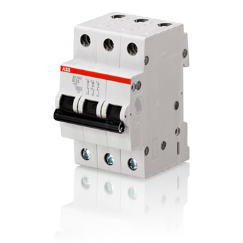 Автоматический выключатель ABB SH203L 3P 25А (С) 4,5kA - Электрика, НВА - Модульное оборудование - Автоматические выключатели - . Магазин оборудования для автономного и резервного электропитания Ekosolar.ru в Саратове