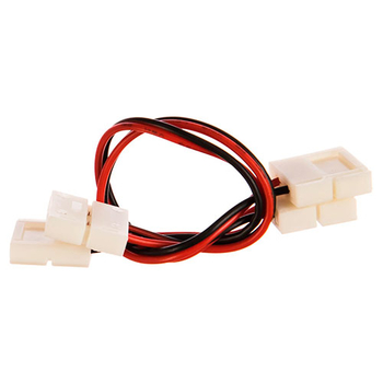 Комплект коннекторов Apeyron Electrics 09-10 (2 клипсы с проводами) для одноцветной светодиодной.ленты 12В 8 мм - Светильники - Cветодиодные ленты - . Магазин оборудования для автономного и резервного электропитания Ekosolar.ru в Саратове