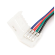 Комплект коннекторов Apeyron Electrics 09-12 (2 клипсы с проводами) для RGB-светодиодной ленты 12В IP20 10 мм - Светильники - Cветодиодные ленты - . Магазин оборудования для автономного и резервного электропитания Ekosolar.ru в Саратове